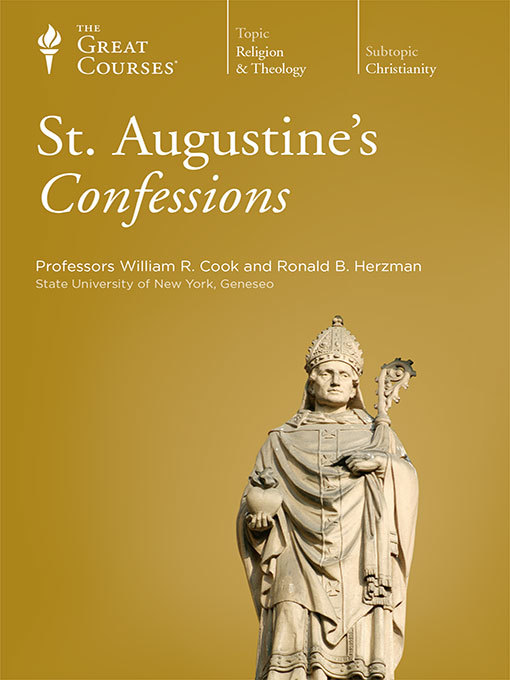 Title details for St. Augustine's Confessions by William R. Cook - Wait list